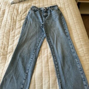 ZARA straight leg jean size 2